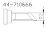 710666 Soldering Tip