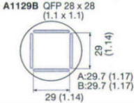 XYtronic A1129B Air Nozzle QFP 28x28