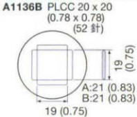 XYtronic A1136B Air Nozzle PLCC 20x20 52pins