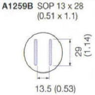 Xytronic A1259B Air Nozzle SOP 13x28 