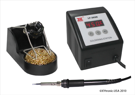  Xytronic LF-389D 60W Mini-Type Soldering Station